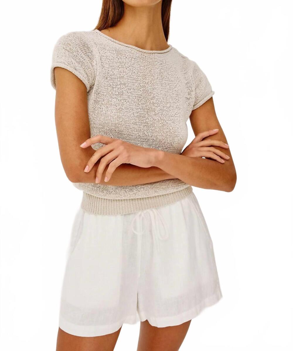 NEW RAILS cady top in stone